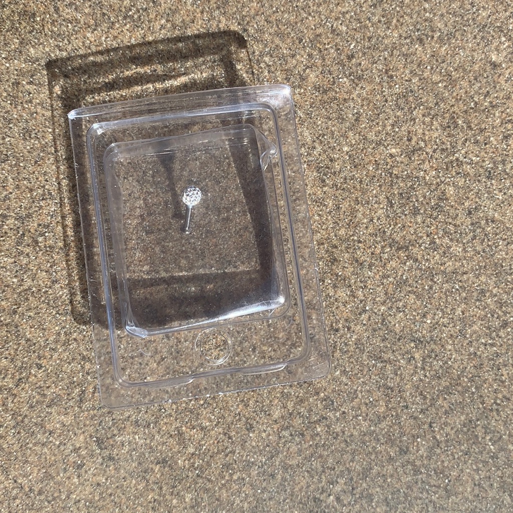 Real Silver Nose Ring